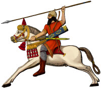 Bible Warrior on Horseback