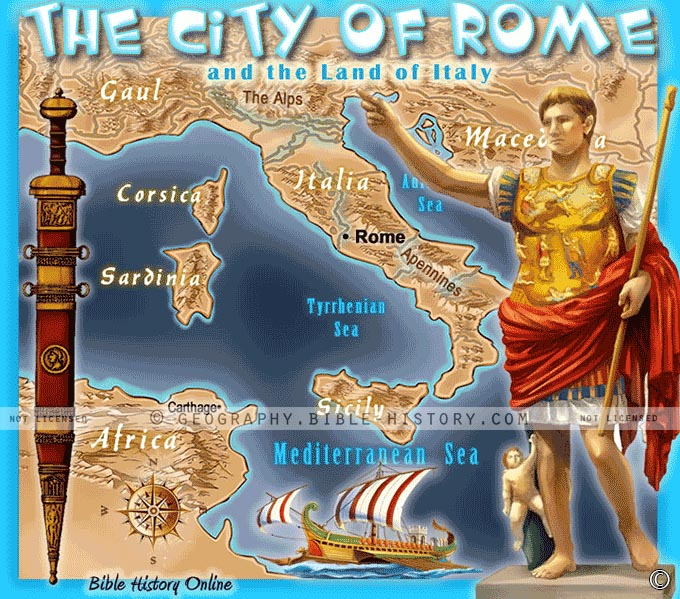 The City of Rome in Bible Times