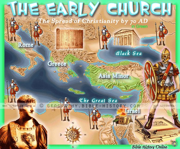 The Early Church and the Spread of Christianity by 70 AD