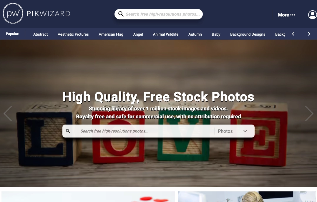 Dive into the Visual Powerhouse: Pikwizard - Your One-Stop Shop for Free Photos image