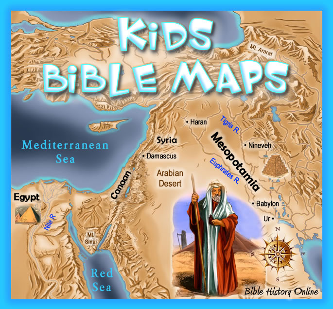 Welcome to Kid's Bible Maps