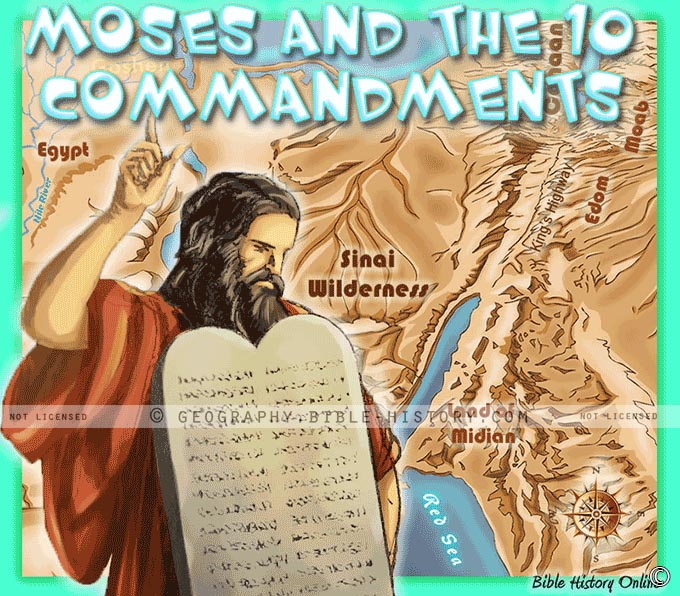 Moses and the 10 Commandments