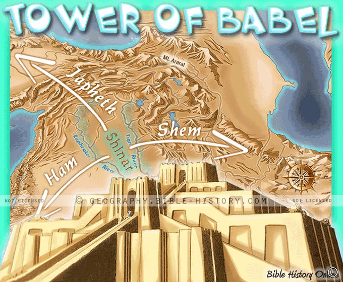 Tower Of Babel Map